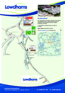 Roads in England / A616 road / M1 motorway / Huddersfield / A62 / A511 road / A6 road / A607 road / A614 road / Counties of England / Geography of England / Transport in England