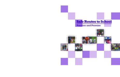 Safe Routes to School Practice and Promise Table of Contents Preface ................................................................................................................ iii