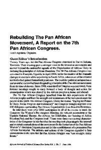 Politics / Apartheid in South Africa / George Padmore / Cheikh Anta Diop / W. E. B. Du Bois / Horace Campbell / Pan-African Congress / Pan-Africanism / Africa / Identity politics