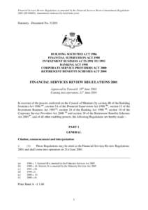 Microsoft Word - Financial Services Review Regulations 2001.doc