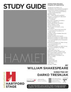 Literature / Prince Hamlet / Gertrude / Laertes / King Claudius / Polonius / Ophelia / Horatio / Rosencrantz and Guildenstern / Characters in Hamlet / Hamlet / Film