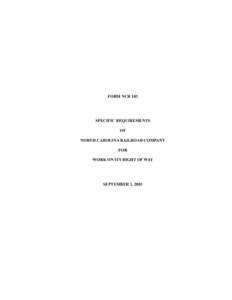 Transportation in the United States / Rail transport / Transport / Land transport / Norfolk Southern Railway / North Carolina Railroad / Transportation in North Carolina