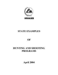 Microsoft Word - State Hunting Programs April 04.doc