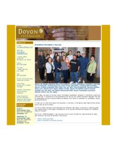 Doyon Foundation Graduation Reception a Success