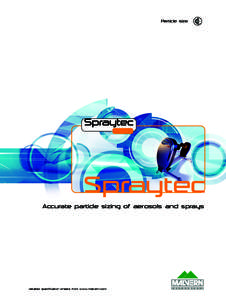 Brochure: Spraytec spray particle analyzer