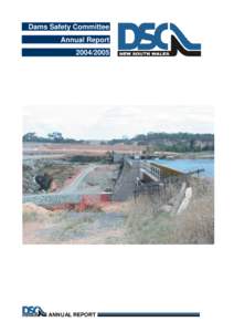 NSW Dams Safety Committee Annual Report[removed]