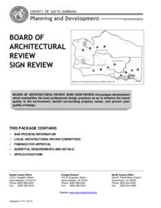 BOARD OF ARCHITECTURAL REVIEW SIGN REVIEW  BOARD OF ARCHITECTURAL REVIEW (BAR) SIGN REVIEW encourages development