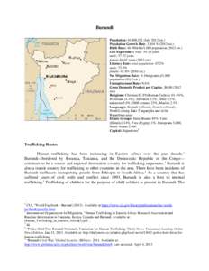 Political geography / Burundi Civil War / Burundi / Human trafficking / Hutu / Laws regarding prostitution / Tutsi / Human trafficking in Burundi / Outline of Burundi / Africa / Bantu / Ethnic groups in Rwanda