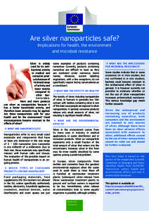 Are silver nanoparticles safe?
