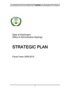 [removed]Strategic Plan - Office of Administrative Hearings