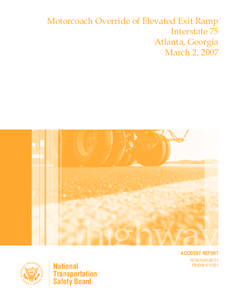 Road safety / Types of roads / Bluffton University bus accident / High-occupancy vehicle lane / Interstate 75 in Georgia / Lane / Automobile safety / Federal Motor Carrier Safety Administration / Interstate 85 in Georgia / Transport / Land transport / Road transport