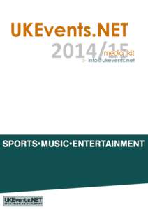 UKEvents.NET  Sport ●Mu ic●Ent rtain  nt