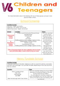 Farnborough /  Hampshire / Henry Tyndale School