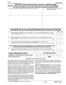 7162  FORM APPROVED OMB NO[removed]SOCIAL SECURITY ADMINISTRATION