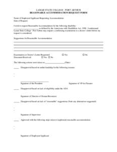 Microsoft Word - Reasonable accomodations request form.wpd