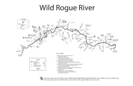 Rogue River / Whisky Creek Cabin / Horseshoe Bend / Geography of the United States / Wild and Scenic Rivers of the United States / Oregon