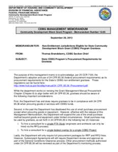 United States Department of Housing and Urban Development / Community Development Block Grant / Sales / Request for proposal / E-procurement / Business / Procurement / Affordable housing