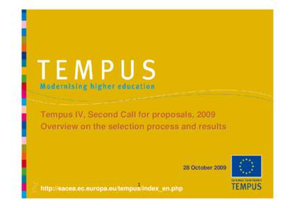 Overview on the selection process and results 2nd call for proposals.ppt