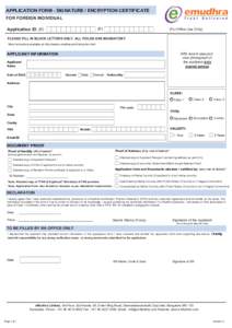 DSC- IND - Application Form 2.7