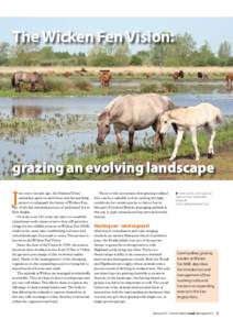 The Wicken Fen Vision:  grazing an evolving landscape J
