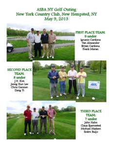 2013 NY Golf Outing Photos.pub