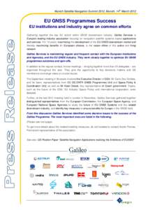 GS Press Release - Munich SatNav Summit - 14 March 2012_V5