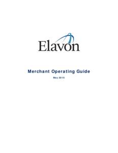 Microsoft Word - Elavon -- Merchant Operating Guide _May 2010_