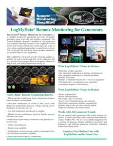 Network management / Data logger / Modbus / Technology / Human–computer interaction / Notification system