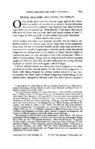 Morality / Social philosophy / Metaphilosophy / Philosophy of life / Moral realism / Philosophical realism / Moral skepticism / Meta-ethics / Ethics / Philosophy