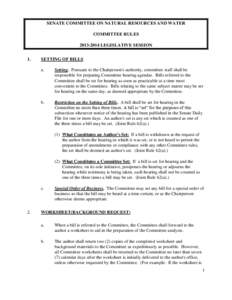 Parliamentary procedure / Politics / United States Bill of Rights / Dáil Éireann / Standing Rules of the United States Senate /  Rule XIV / Standing Rules of the United States Senate /  Rule XII / Standing Rules of the United States Senate / Government / United States Senate