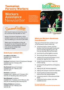 Tasmanian Forestry Workers Workers Assistance