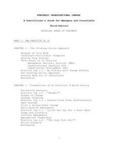 Organizational theory / Human resource management / Educational psychology / Change management / Organization development / Organizational culture / Organizational learning / Conflict management / Action research / Management / Behavioural sciences / Social psychology