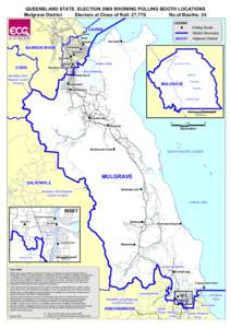 QUEENSLAND QUEENSLAND STATE STATE ELECTION ELECTION[removed]SHOWING SHOWING POLLING
