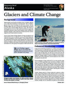 Resource Brief  National Park Service U.S. Department of the Interior  Alaska