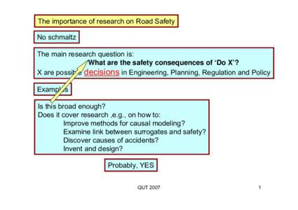 Decision making / Shoaling and schooling / Neuroscience / Knowledge / Academia / Decision theory / Association of Commonwealth Universities / Queensland University of Technology