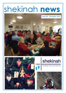 shekinah news Issue 015 – December 2013 John Hamblin  Contents