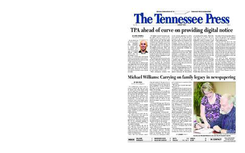 The Tennessee Press  TPA board OKs changes in UT-TPA 2013 contests Changes for the 2013 University of Tennessee – Tennessee Press Association (TPA) State Press Contests were