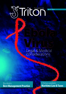 The Swedish Club No[removed]Ebola Virus Legal & Medical
