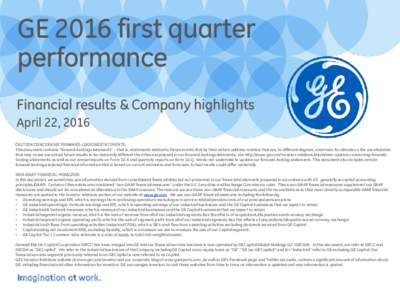 Business / Power engineering / Electrical engineering / General Electric / RCA / Rockefeller Center / Thomas Edison / Alstom / GE Capital / GE Industrial / Operating cash flow