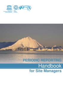 Periodic reporting handbook for site managers; 2012