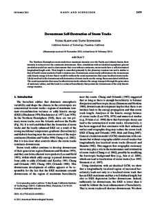 Vortices / Fluid dynamics / Physical oceanography / Fluid mechanics / Rossby wave / Global climate model / Baroclinity / Eddy / Cyclone / Atmospheric sciences / Meteorology / Atmospheric dynamics