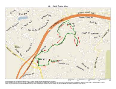 GL 15 AM Route Map  0 mi 0.2