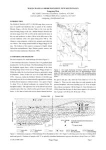 WAGGA WAGGA 1:[removed]MAP SHEET, NEW SOUTH WALES Xangyang Chen CRC LEME, University of Canberra, Canberra, ACT 2601 Current address: 71 William Webb Drive, Canberra, ACT[removed]removed] 14700’