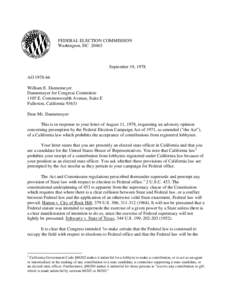 Elections in the United States / Lobbying in the United States / Federal Election Campaign Act / Political action committee / Pacific Gas & Electric Co. v. State Energy Resources Conservation and Development Commission / Independent expenditure / Politics / Campaign finance / Federal Election Commission