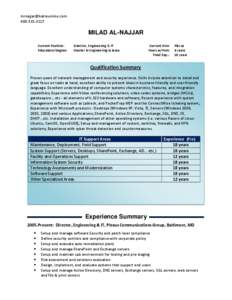 Groupware / Microsoft Exchange Server / Cisco Systems / Microsoft SharePoint / Network administrator / Data center / Windows / Operating system / Computing / System software / Software