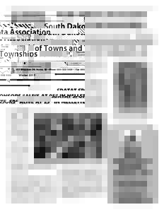 South Dakota Association of Towns and Townships 351 Wisconsin SW, Huron, SD • Phone  •  FaxWinter 2011