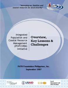 Environment / Oceanography / Fisheries science / Marine conservation / Integrated coastal zone management / David and Lucile Packard Foundation / Coastal management / Marine protected area / Overfishing / Coastal geography / Physical geography / Earth