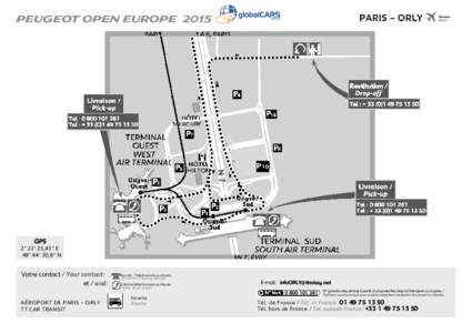 PARIS – ORLY  PEUGEOT OPEN EUROPE 2015 Aéroport Airport