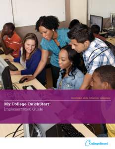 knowledge knowledgeskills skillsbehaviors behaviors awareness  My College QuickStart™