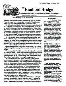 The Bradford Bridge November[removed]THE 1